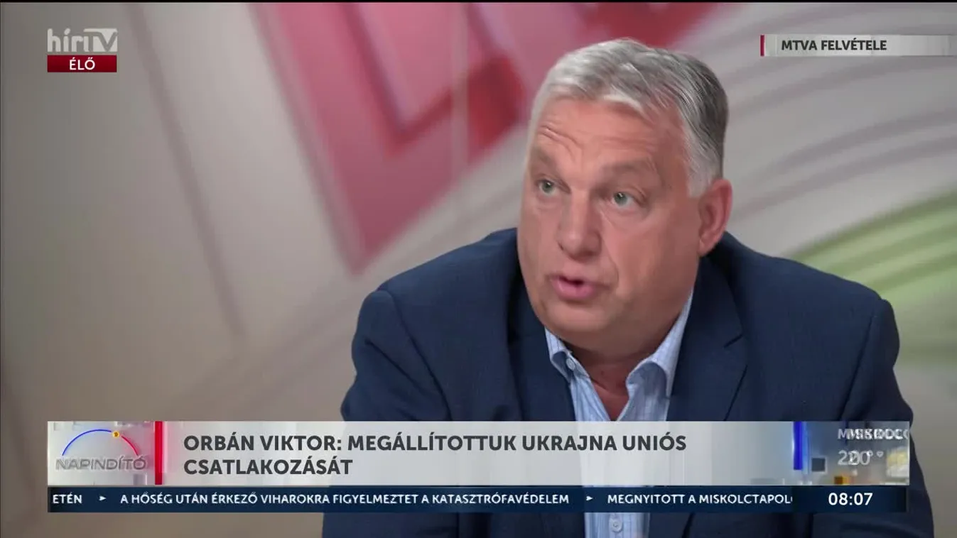 ORBÁN VIKTOR: NEM LEHET PRIDE-OT TARTANI, HA A MAGYAR JOGSZABÁLYOK NEM ENGEDIK