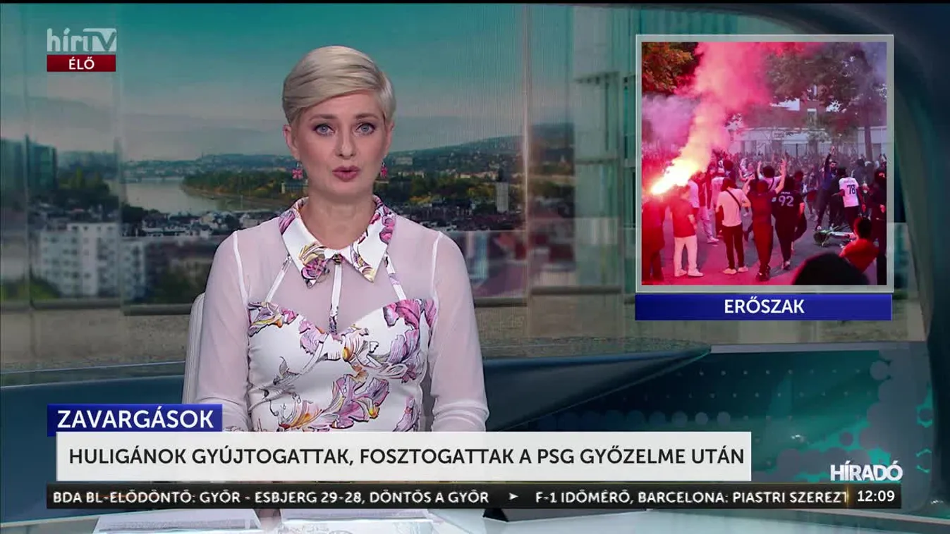 Csatatérrré vált Párizs a PSG győzelme után