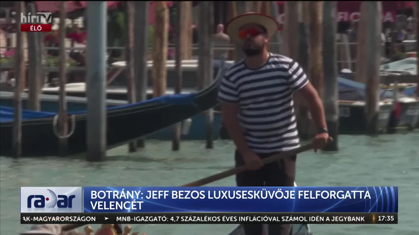 Radar - Jeff Bezos, az Amazon alapítója és párja, Lauren Sanchez esküvője felforgatta Velencét