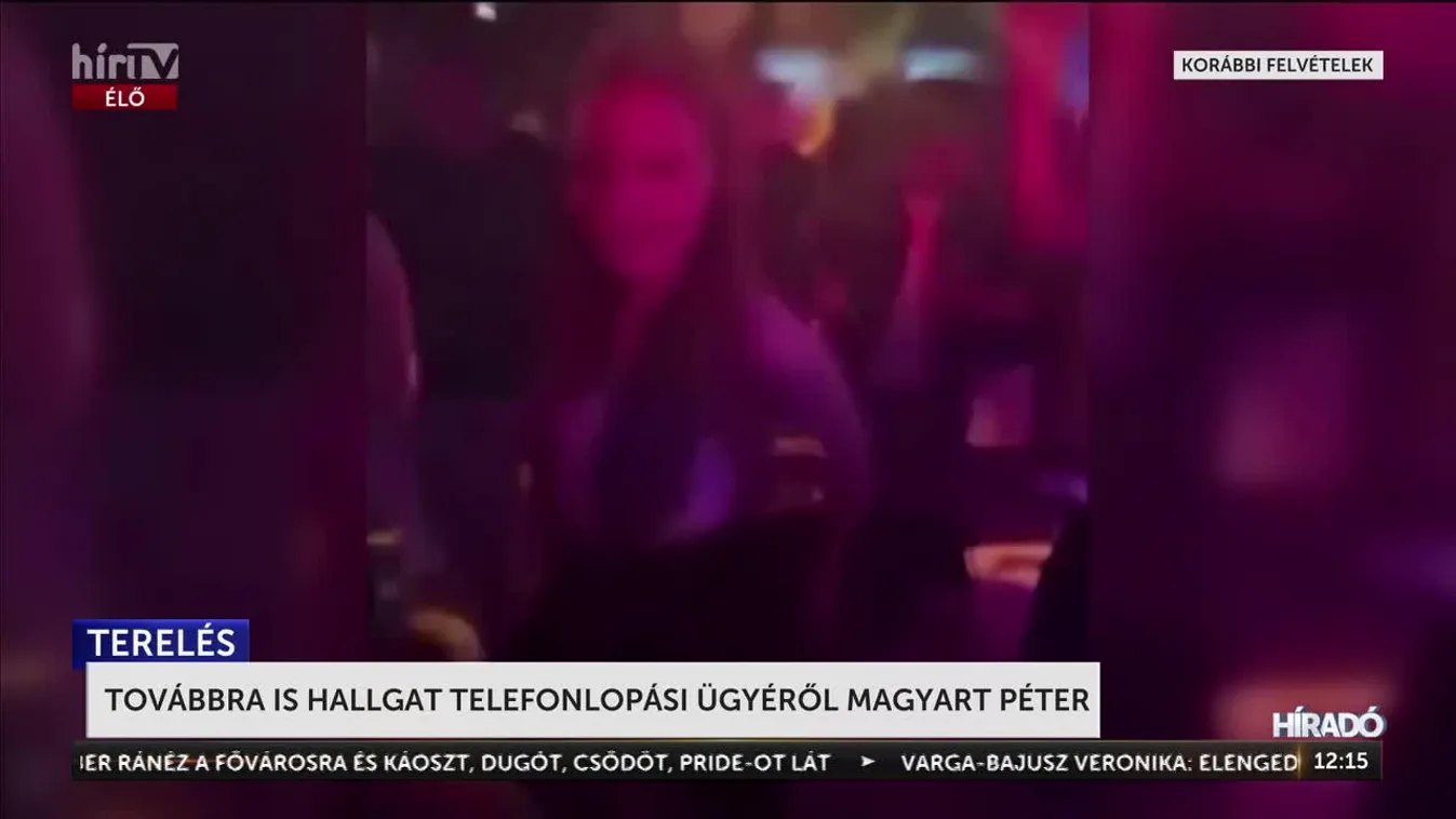 TOVÁBBRA IS HALLGAT TELEFONLOPÁSI ÜGYÉRŐL MAGYART PÉTER
