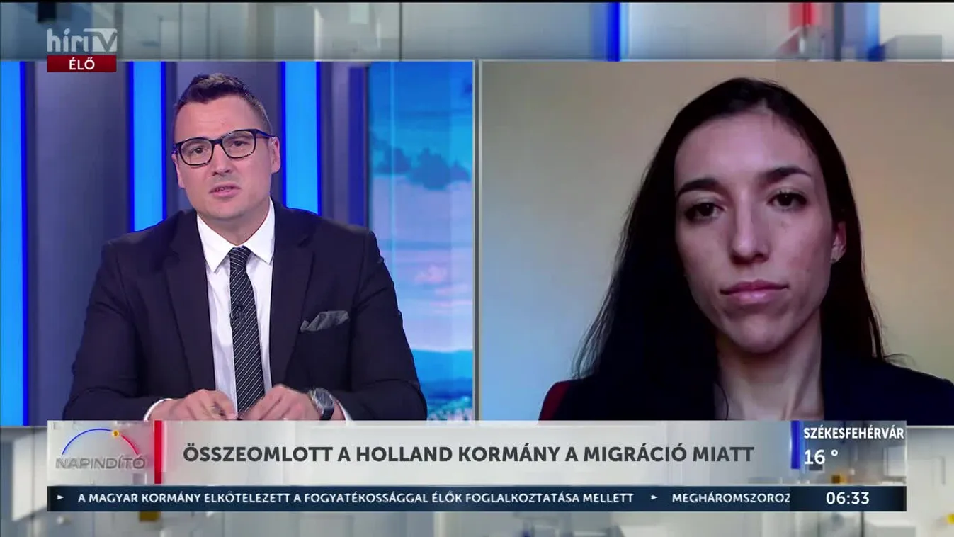 Összeomlott a holland kormánykoalíció a migráció miatt