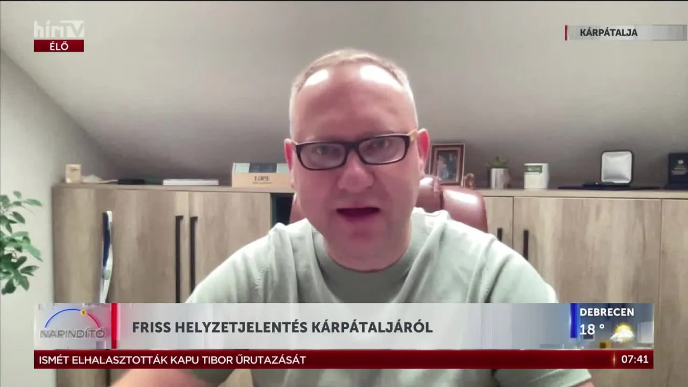 Friss helyzetjelentés Kárpátaljáról