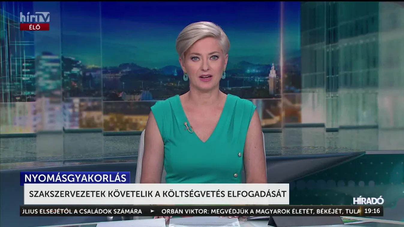 SZAKSZERVEZETEK KÖVETELIK A KÖLTSÉGVETÉS ELFOGADÁSÁT