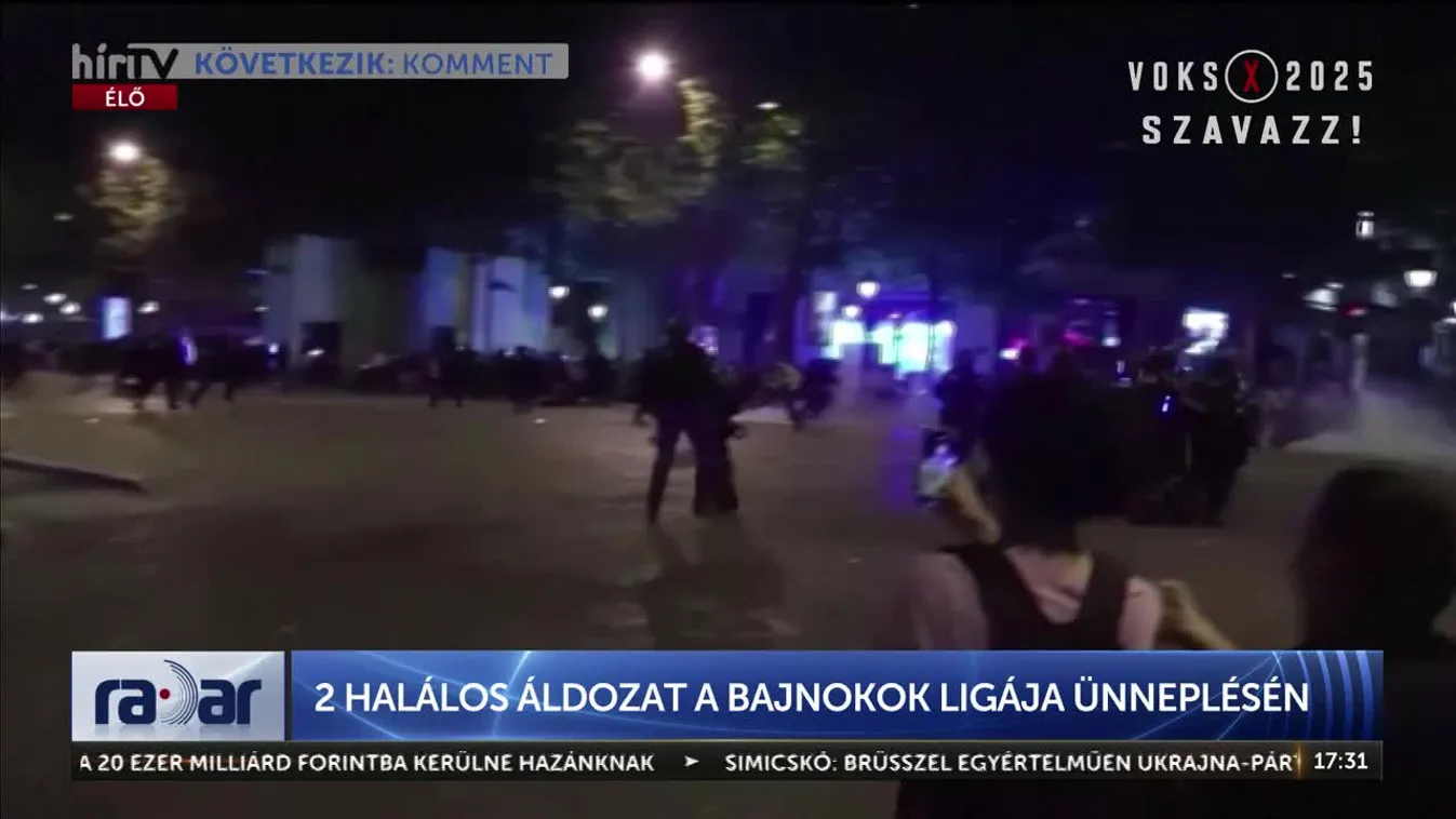 Radar - 2 HALÁLOS ÁLDOZAT A BAJNOKOK LIGÁJA ÜNNEPLÉSÉN