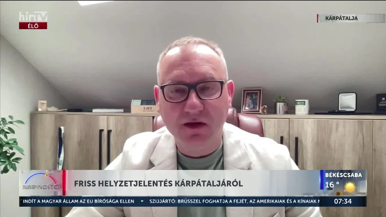 Friss helyzetjelentés Kárpátaljáról