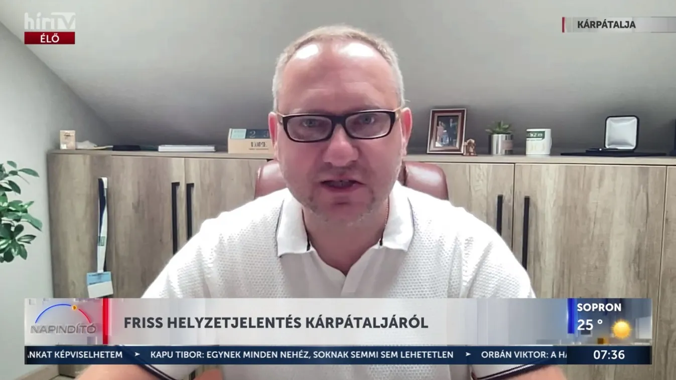 Napindító – Friss helyzetjelentés Kárpátaljáról + videó