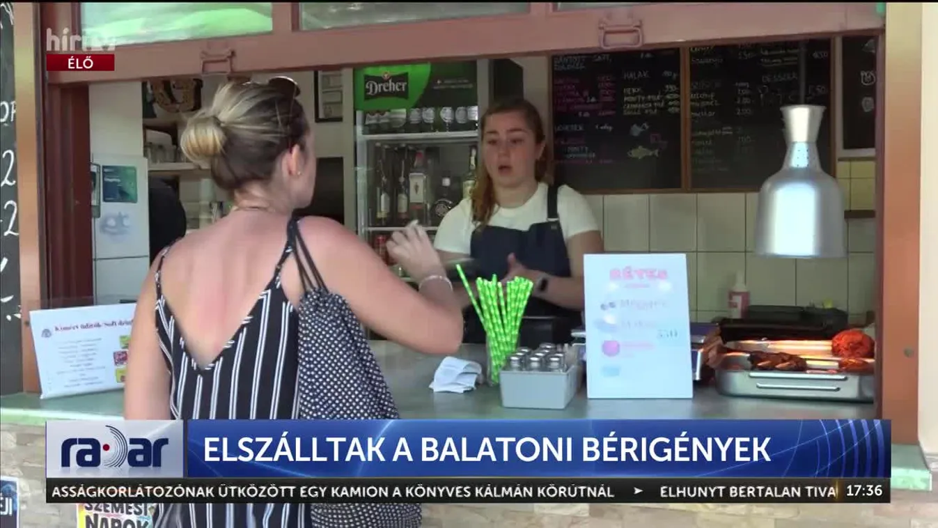 Radar - Elszálltak a balatoni bérigények