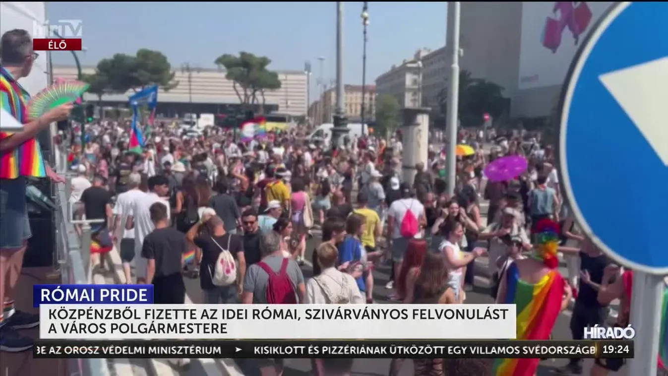 KÖZPÉNZBŐL FIZETTE AZ IDEI RÓMAI, SZIVÁRVÁNYOS FELVONULÁST A VÁROS POLGÁRMESTERE