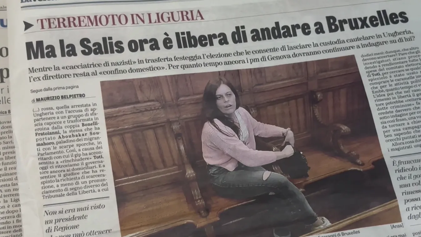 Ilaria Salis mentelmi ügye Olaszországban megosztja a baloldali pártokat + videó