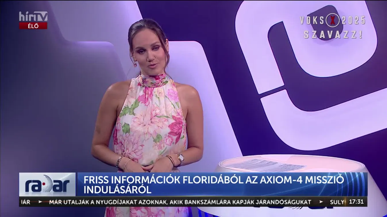 Radar - FRISS INFORMÁCIÓK FLORIDÁBÓL AZ AXIOM-4 MISSZIÓ INDULÁSÁRÓL