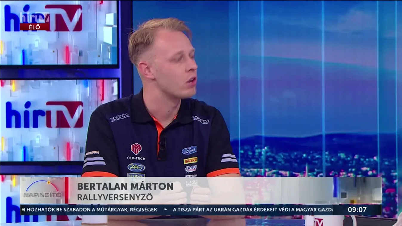 BERTALAN MÁRTON AZ ERC FIESTA RALLY3 TROPHYBAN INDULT AZ IDÉN