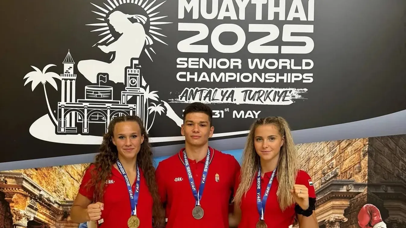Három éremmel tért haza Törökországból a magyar felnőtt Muaythai válogatott