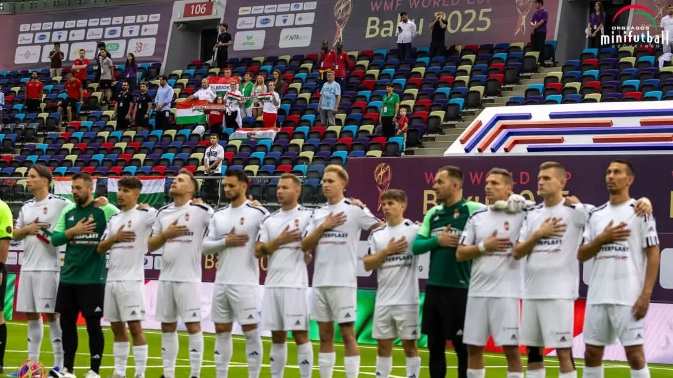Magyar focisták lettek világbajnoki ezüstérmesek