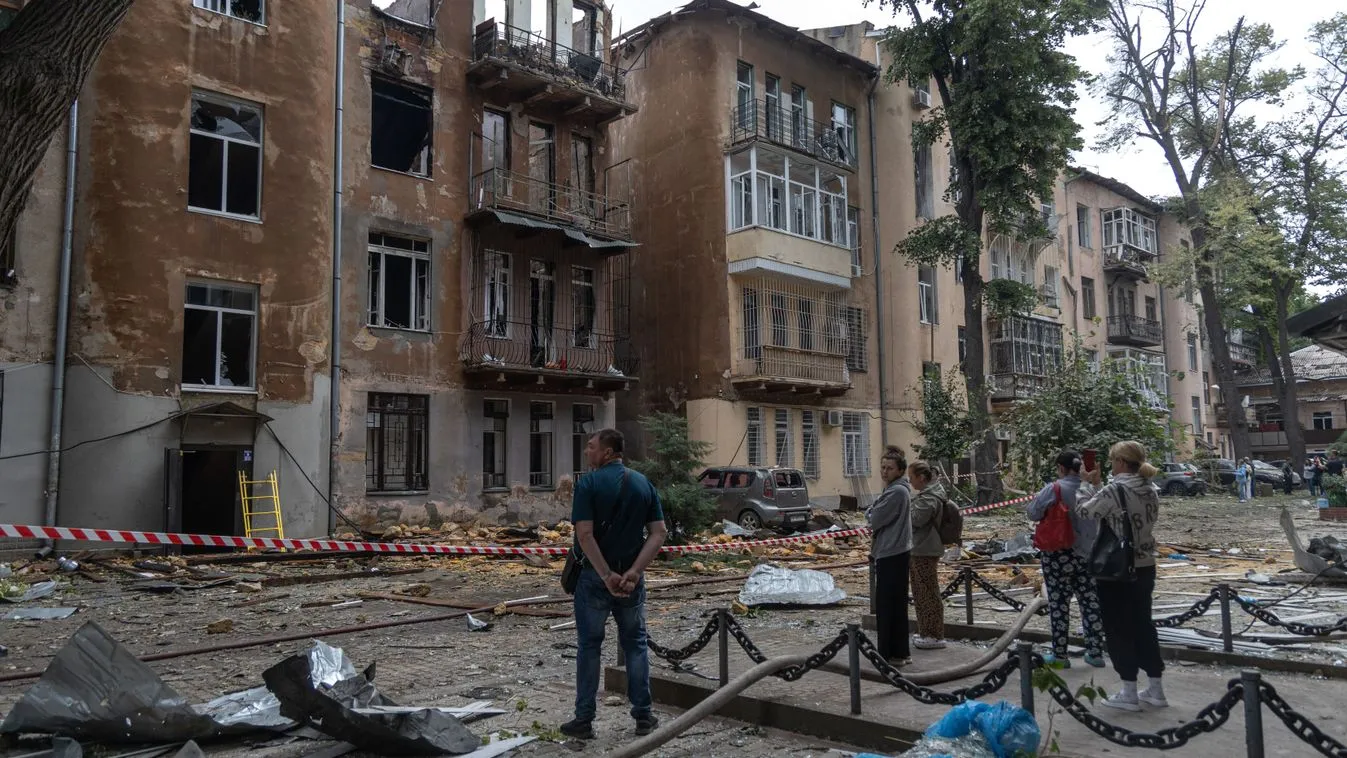 Megyei kormányzó: Oroszország dróncsapást mért Odesszára, halottak, sebesültek