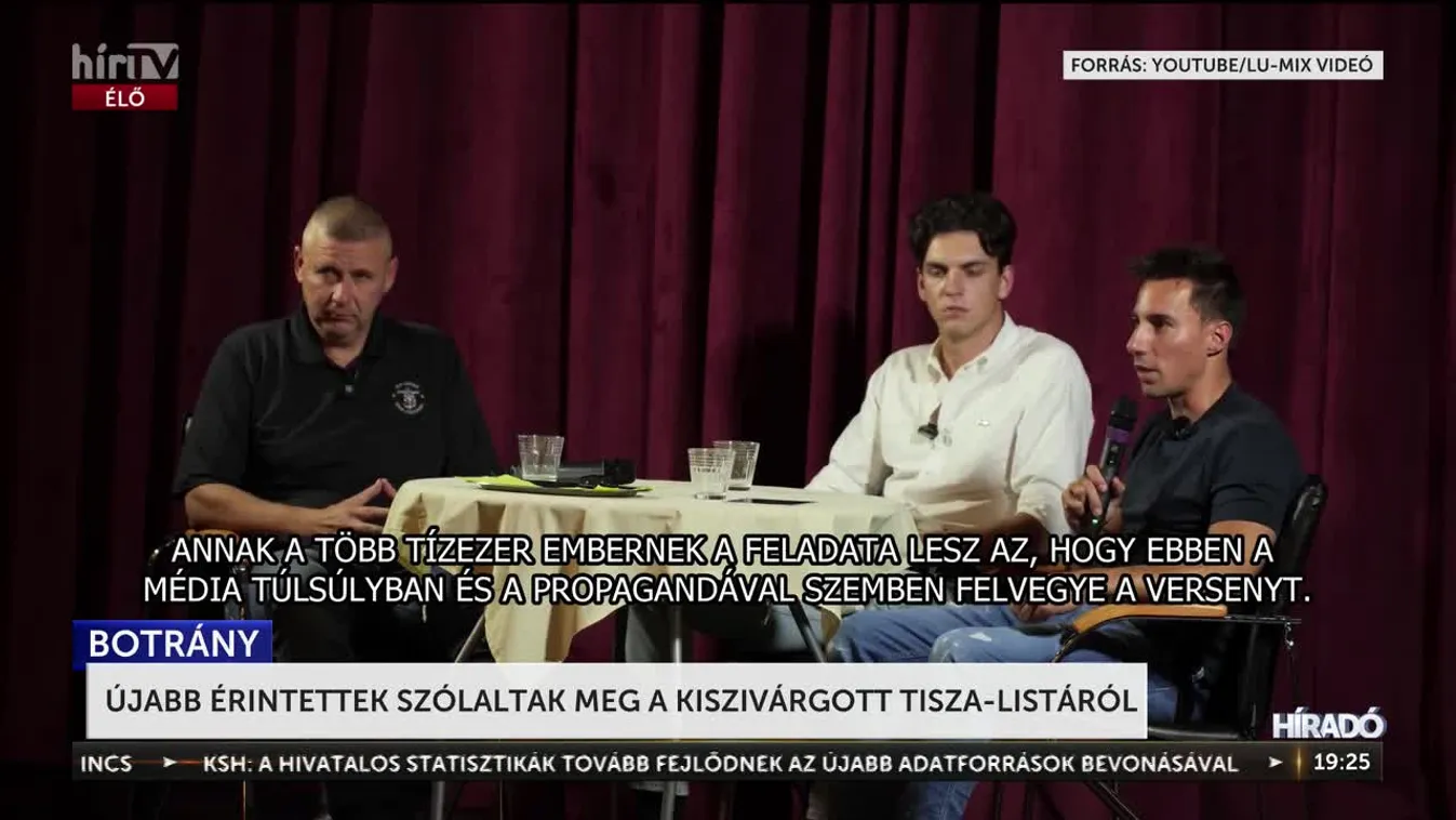 ÚJABB ÉRINTETTEK SZÓLALTAK MEG A KISZIVÁRGOTT TISZA-LISTÁRÓL