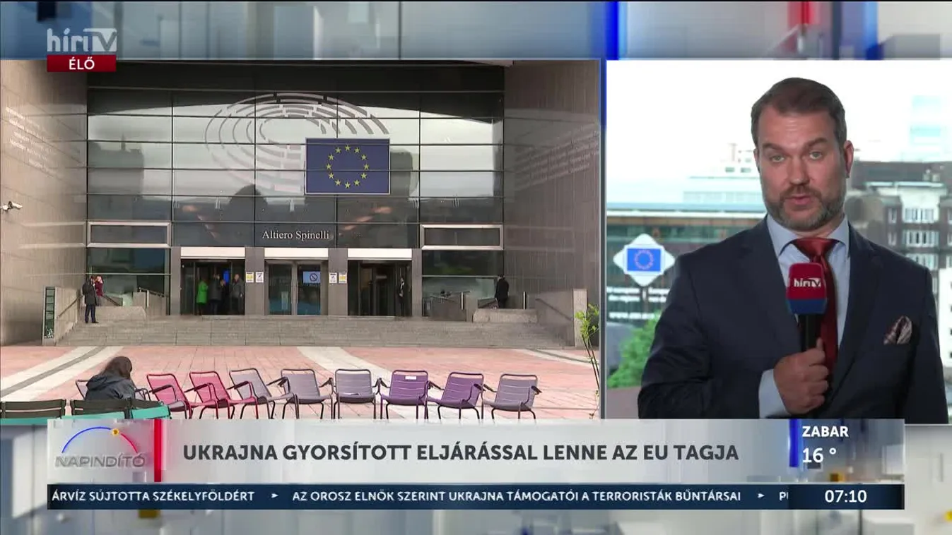 Napindító - Ukrajna gyorsított eljárással lenne az EU tagja