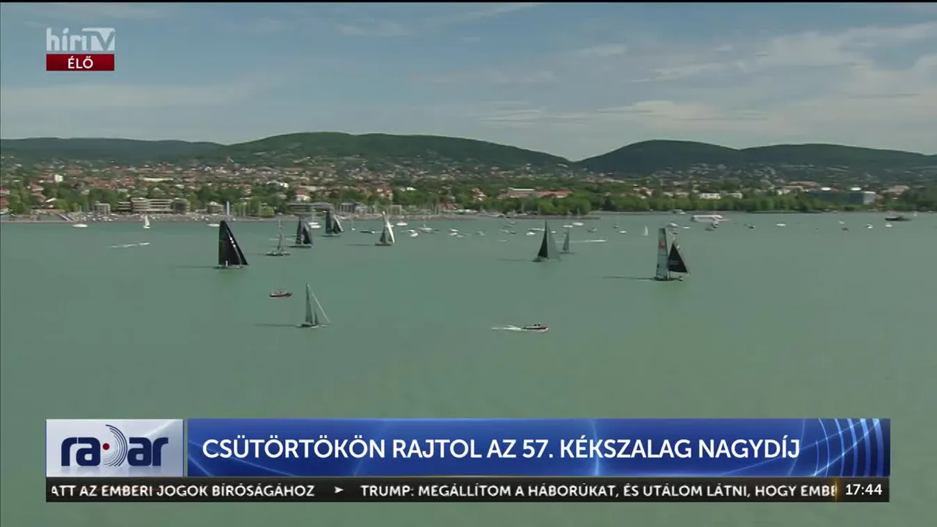 Radar - CSÜTÖRTÖKÖN RAJTOL AZ 57. KÉKSZALAG NAGYDÍJ