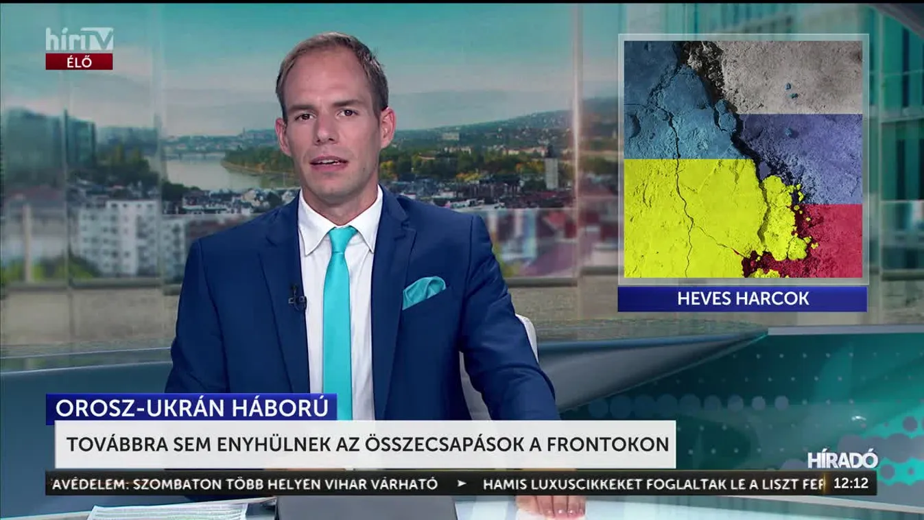 TOVÁBBRA SEM ENYHÜLNEK AZ ÖSSZECSAPÁSOK A FRONTOKON