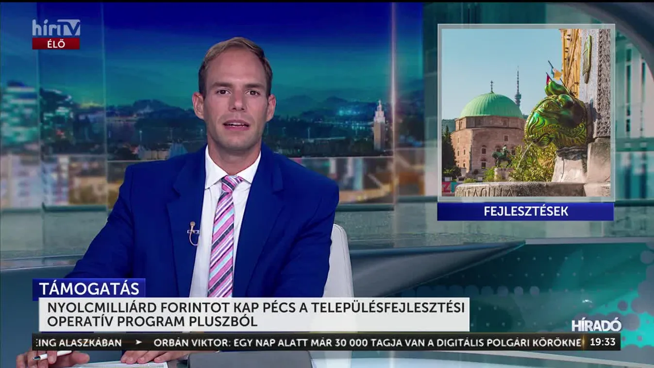 Pécs 8 milliárd forintot kap a Terület- és Településfejlesztési Operatív Program Plusz keretében