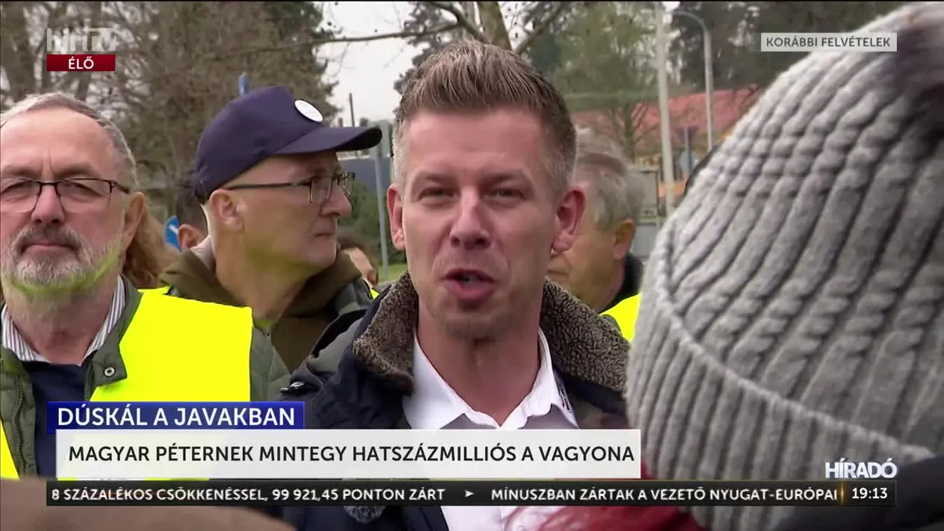 Magyar Péternek mintegy hatszázmilliós a vagyona