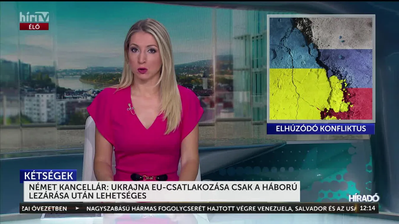 NÉMET KANCELLÁR: UKRAJNA EU-CSATLAKOZÁSA CSAK A HÁBORÚ LEZÁRÁSA UTÁN LEHETSÉGES