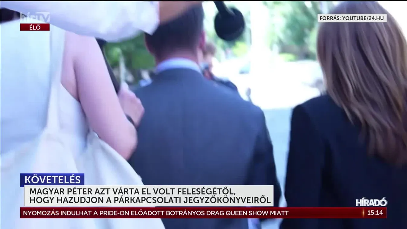 MAGYAR PÉTER AZT VÁRTA EL VOLT FELESÉGÉTŐL, HOGY HAZUDJON A PÁRKAPCSOLATI JEGYZŐKÖNYVEIRŐL