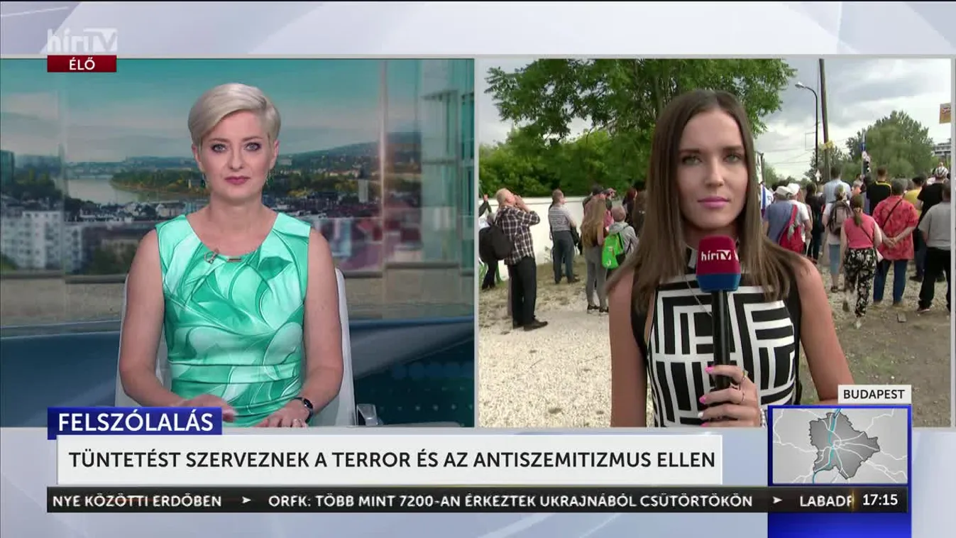 Tüntetést szerveznek a terror és az antiszemitizmus ellen