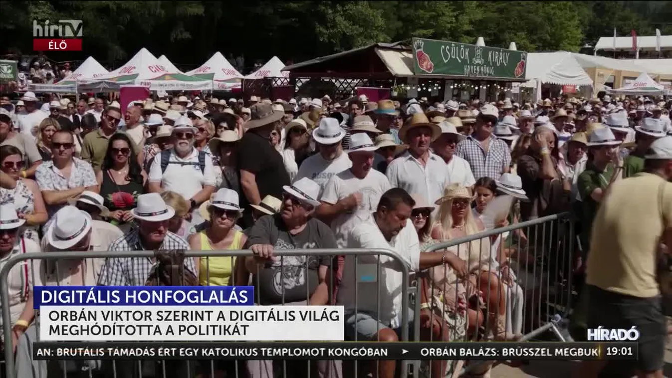 Orbán Viktor: A digitális világ uralma alá vonta a politikát
