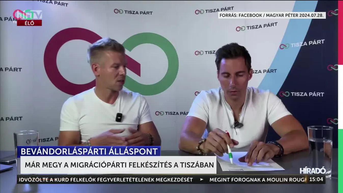 Már megy a migrációpárti érzékenyítés a Tiszában + videó