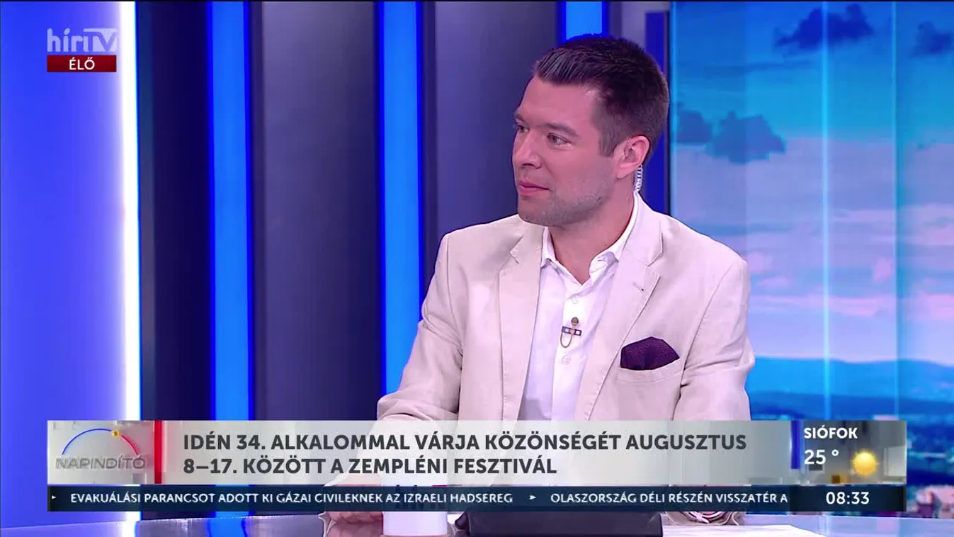 IDÉN 34. ALKALOMMAL VÁRJA KÖZÖNSÉGÉT AUGUSZTUS 8–17. KÖZÖTT A ZEMPLÉNI FESZTIVÁL