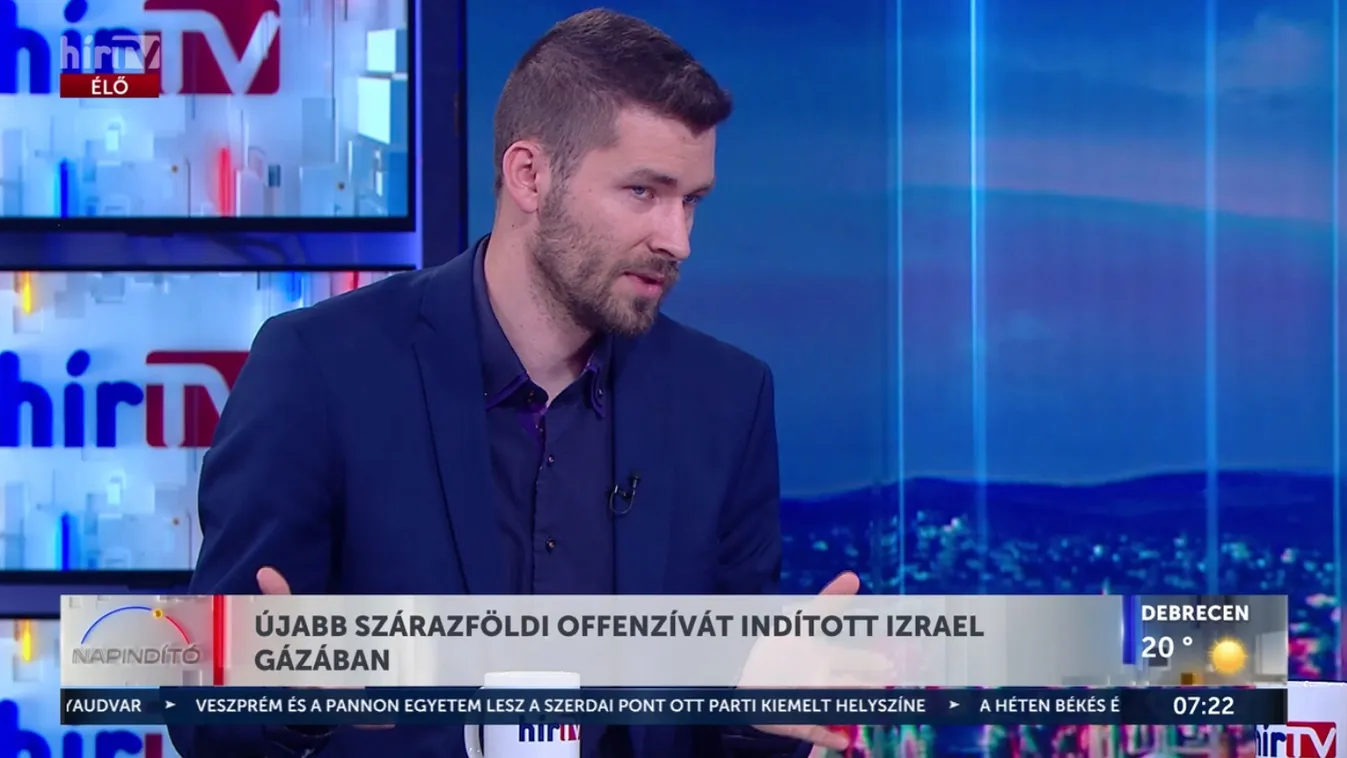 Napindító – Újabb szárazföldi offenzívát indított Izrael Gázában + videó