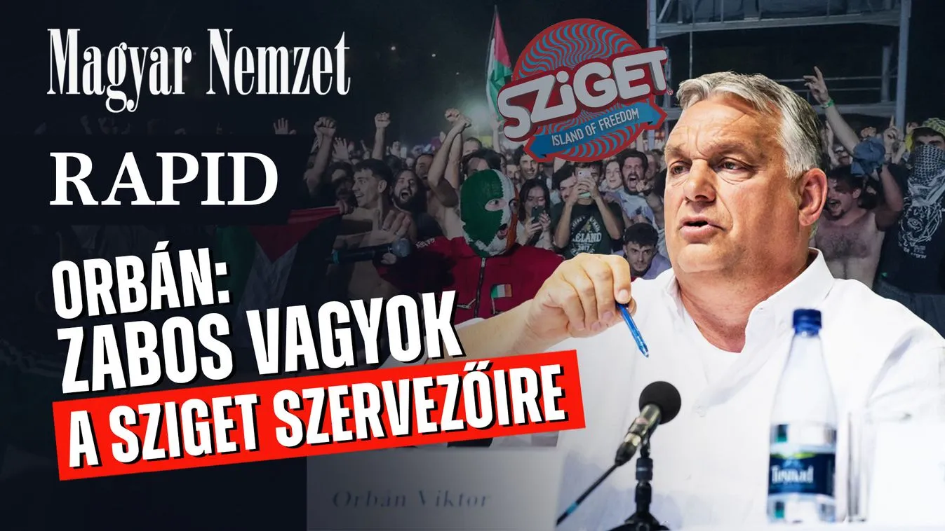 Magyar Nemzet podcast: Rapid délelőtti friss – Orbán Viktor: Vannak módszereink, csak nem verjük nagydobra + videó