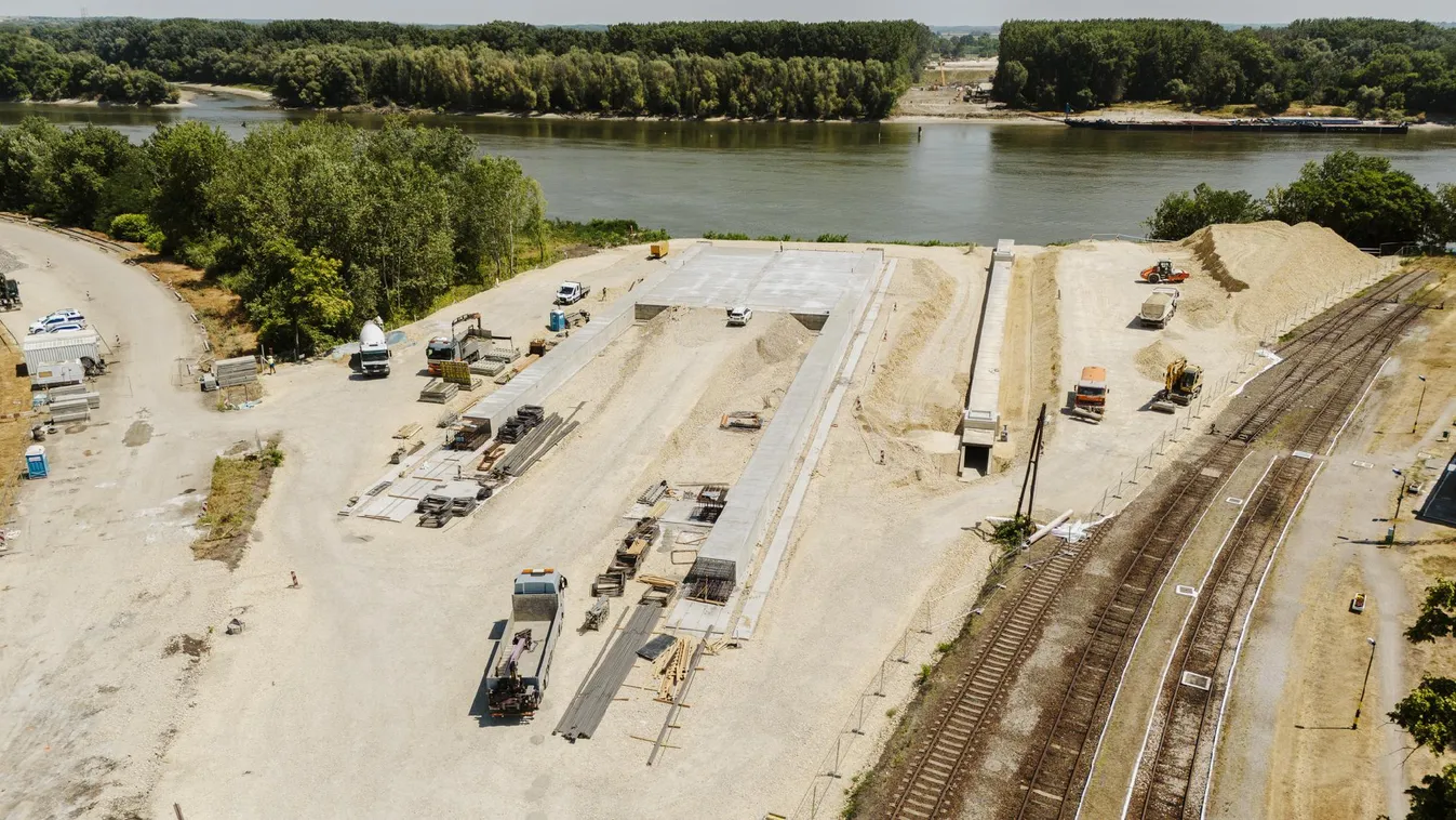 Ütemterv szerint halad a Mohácsi Duna-híd és a kapcsolódó úthálózat fejlesztése