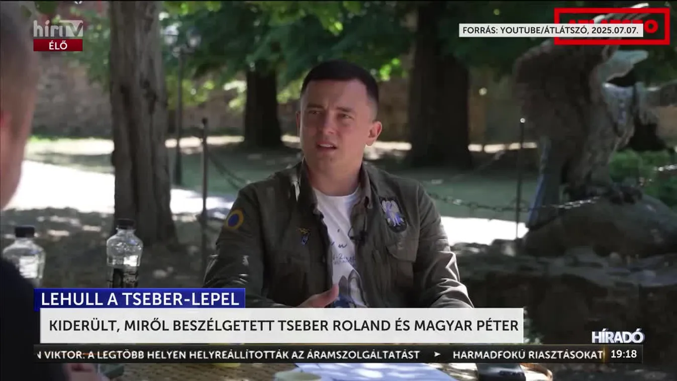 KIDERÜLT, MIRŐL BESZÉLGETETT TSEBER ROLAND ÉS MAGYAR PÉTER