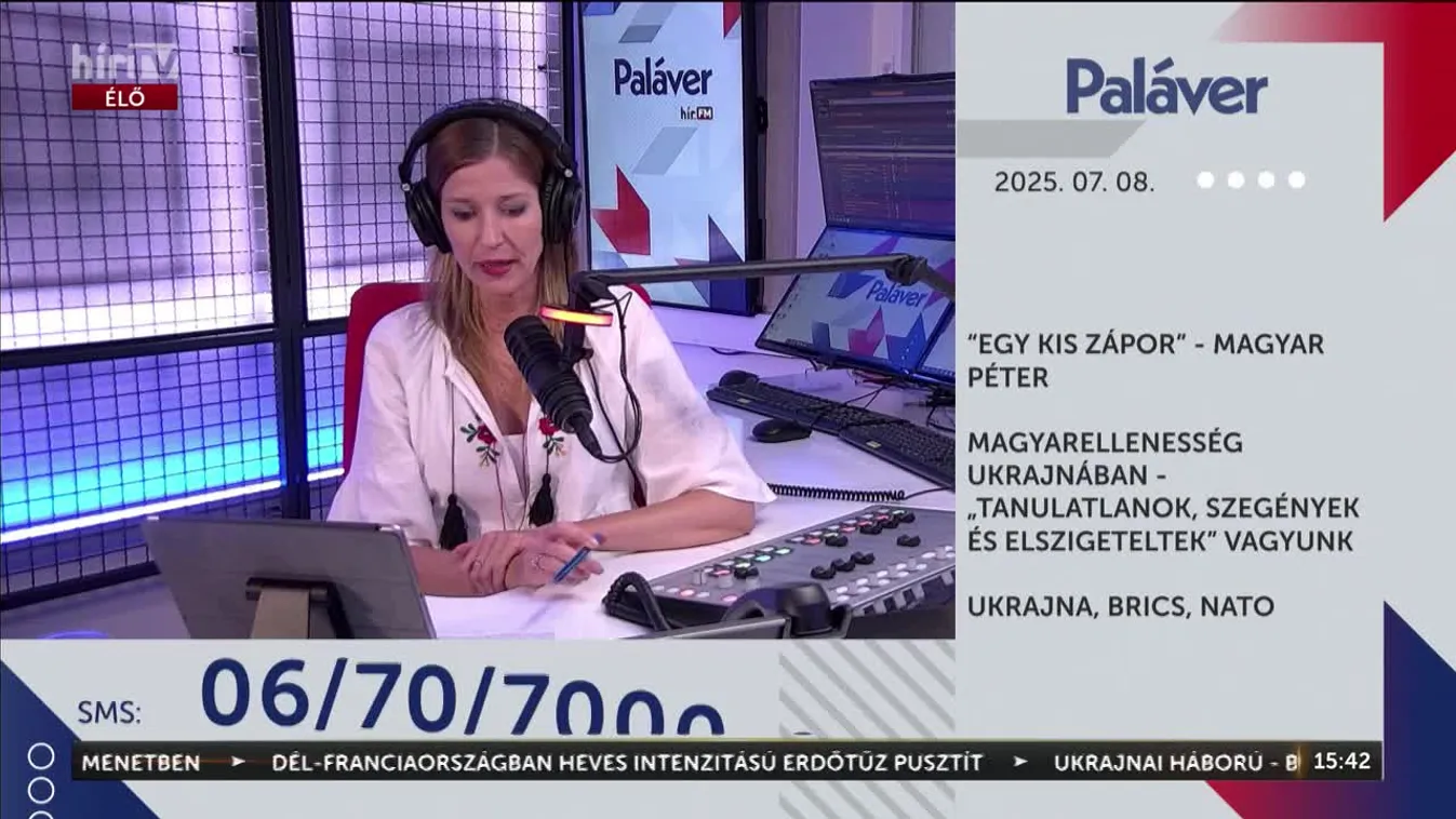 Paláver – "Egy kis zápor" – Magyar Péter