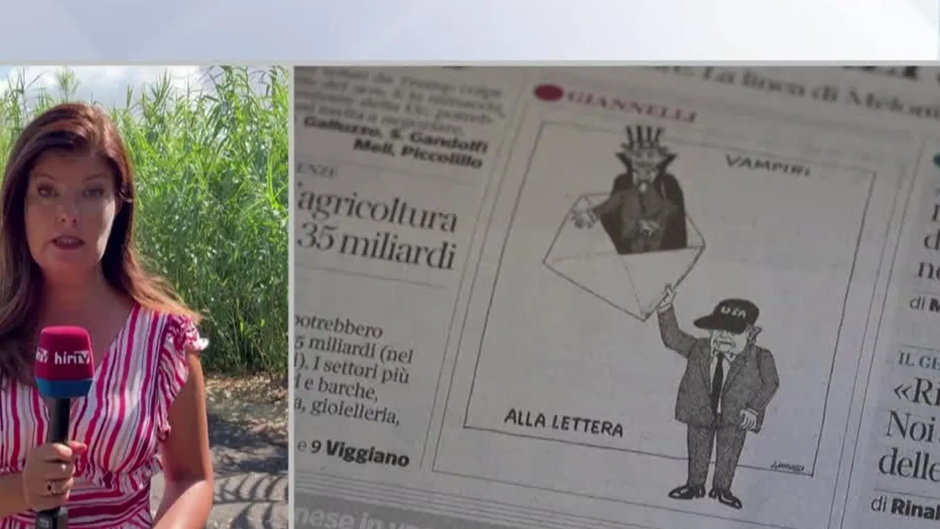 A kisebbik olasz kormánypárt szerint egész ágazatokat fenyeget az amerikai vámtarifa + videó