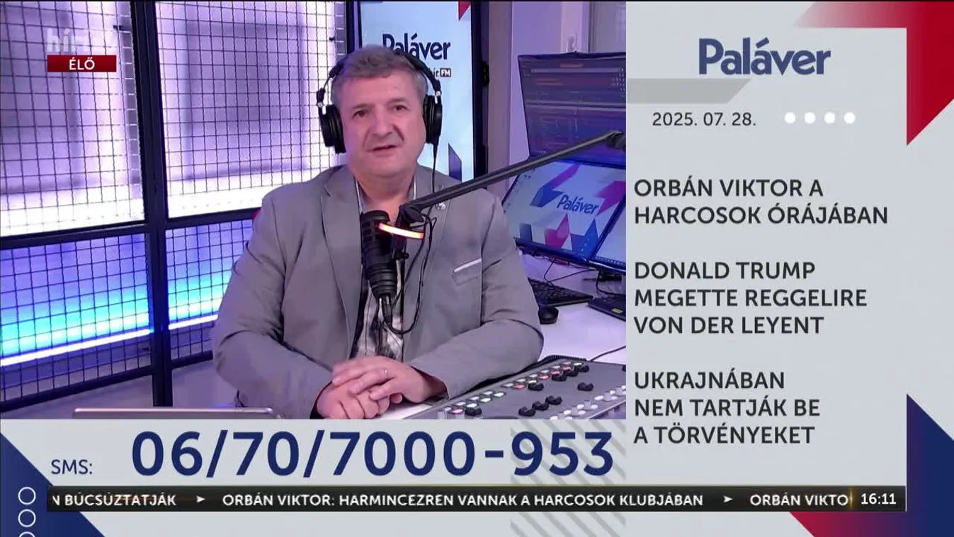 Paláver – Trump megette reggelire von der Leyent