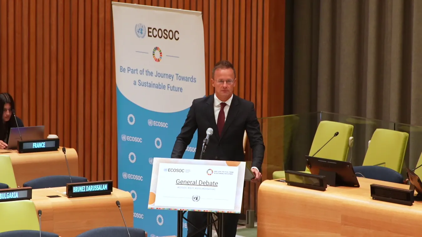 Szijjártó Péter: Sem Magyarország, sem a magyar nép nem felelős ezért a háborúért + videó