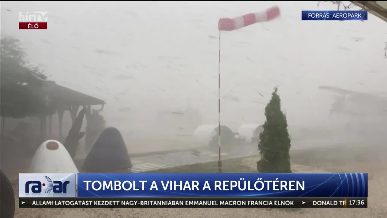 Radar – Tombolt a vihar a repülőtéren