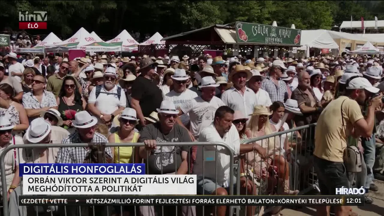 ORBÁN VIKTOR SZERINT A DIGITÁLIS VILÁG MEGHÓDÍTOTTA A POLITIKÁT