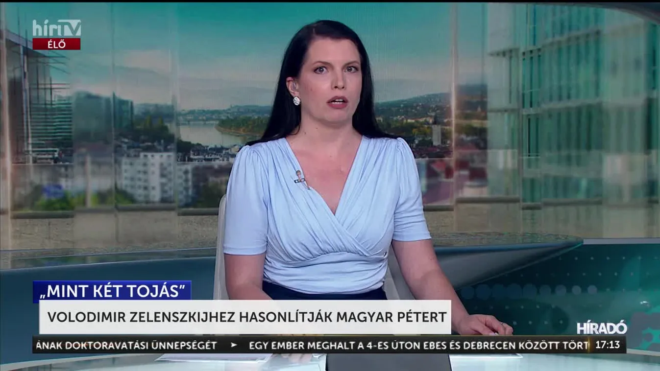 Volodimir Zelenszkij-hez hasonlítják Magyar Pétert 2.0