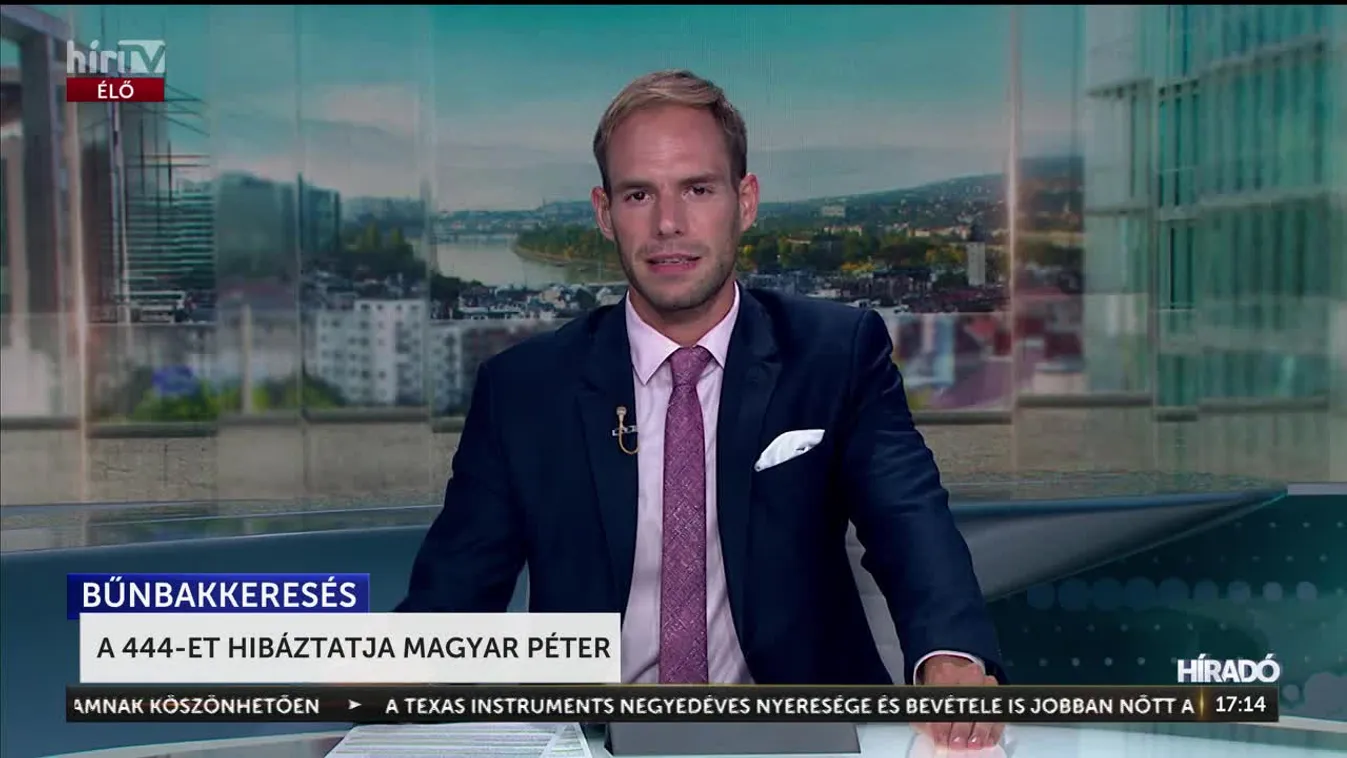 A 444-ET HIBÁZTATJA MAGYAR PÉTER
