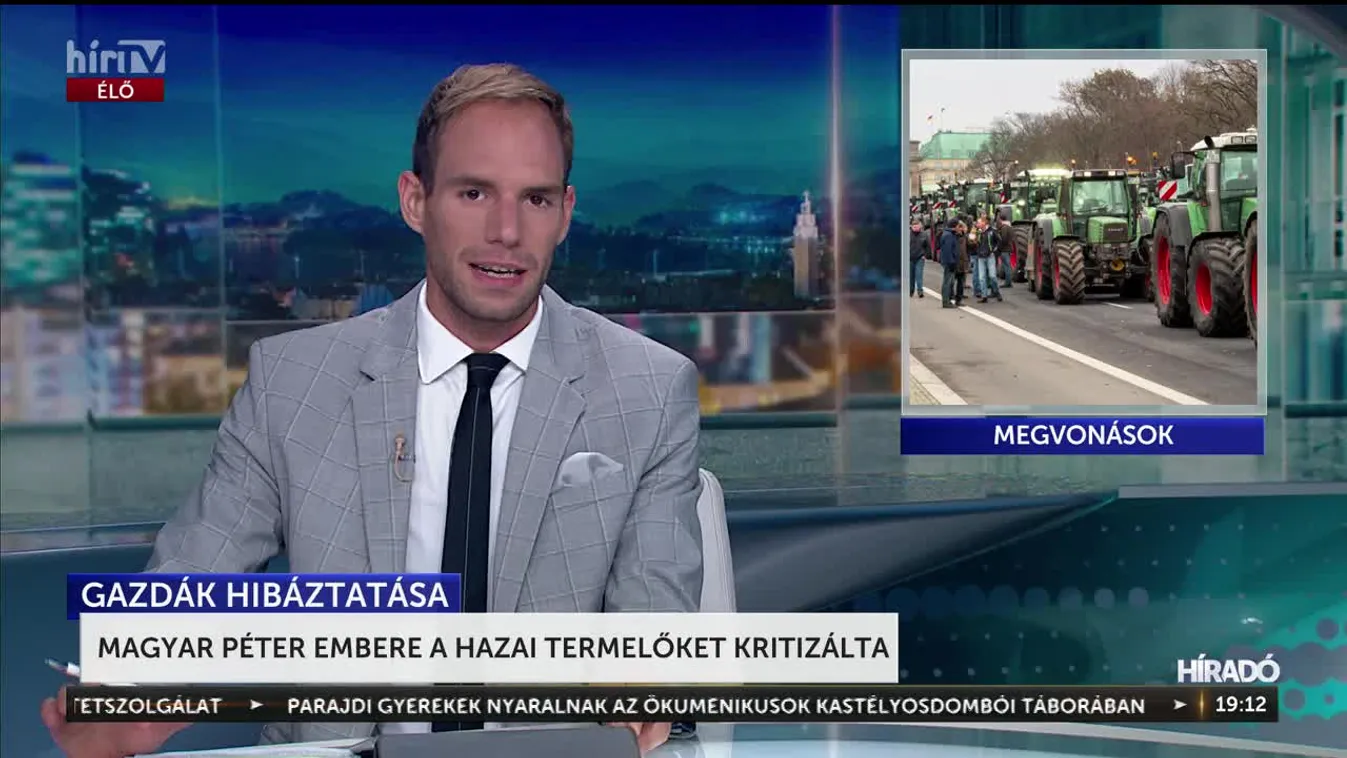 MAGYAR PÉTER EMBERE A HAZAI TERMELŐKET KRITIZÁLTA