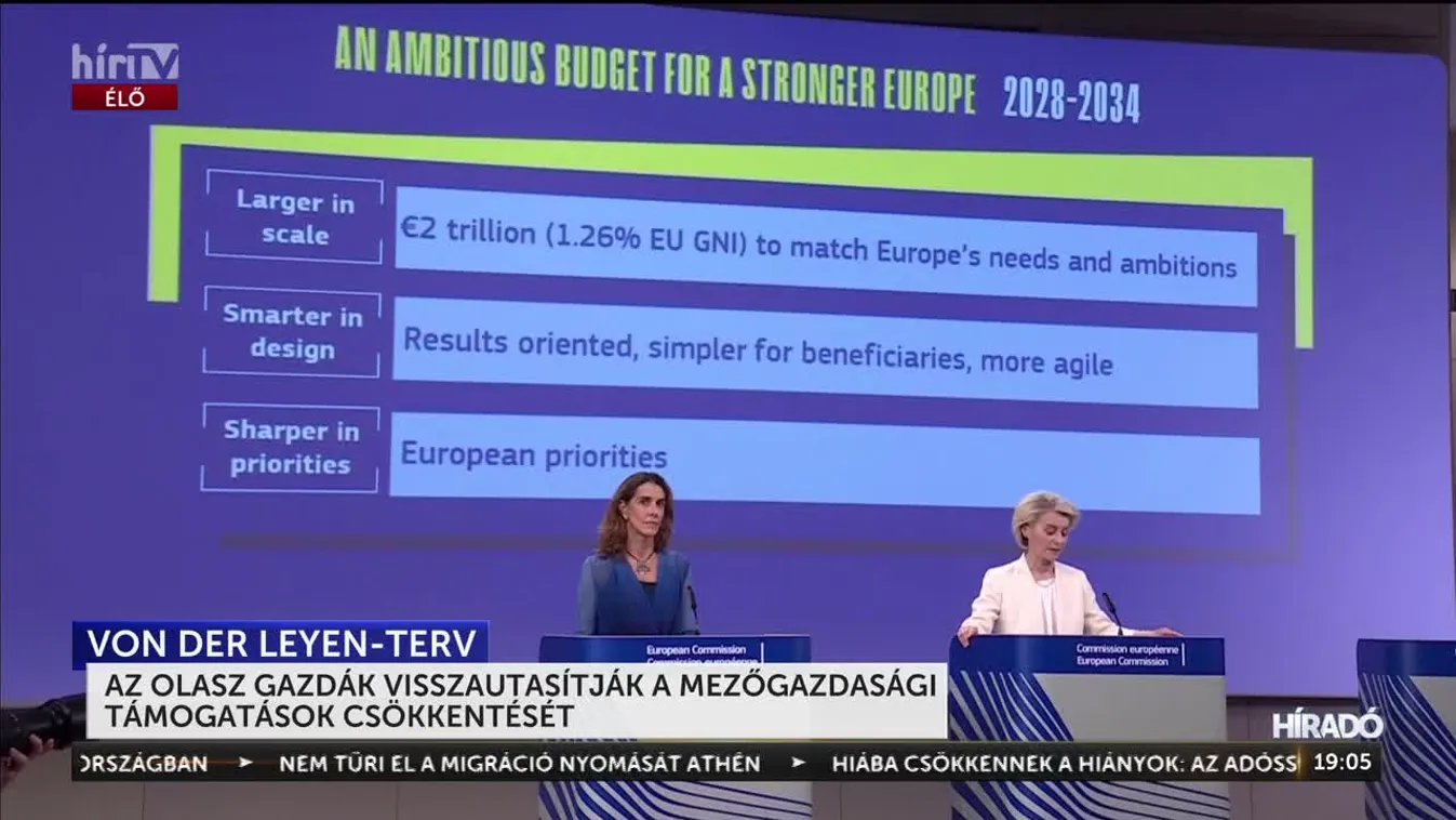 AZ OLASZ GAZDÁK VISSZAUTASÍTJÁK A MEZŐGAZDASÁGI TÁMOGATÁSOK CSÖKKENTÉSÉT
