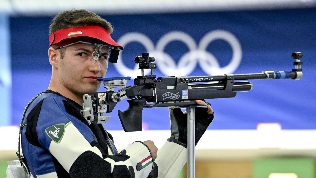 Péni István aranyérmes férfi légpuskában