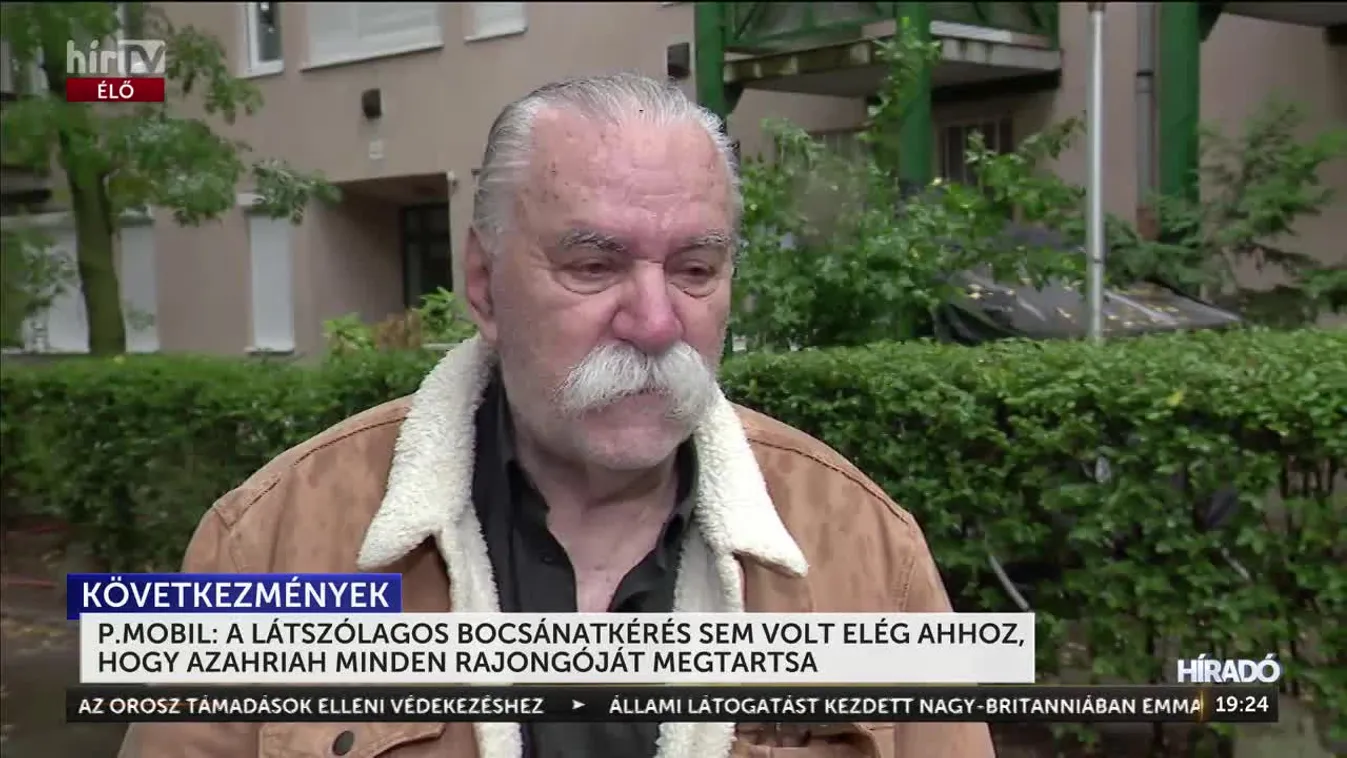 P.MOBIL: A LÁTSZÓLAGOS BOCSÁNATKÉRÉS SEM VOLT ELÉG AHHOZ, HOGY AZAHRIAH MINDEN RAJONGÓJÁT MEGTARTSA