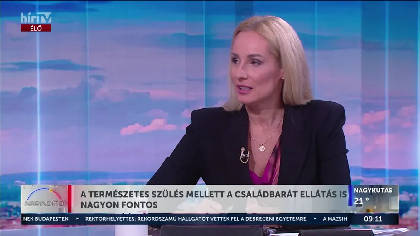 A természetes szülés mellett a családbarát ellátás is nagyon fontos