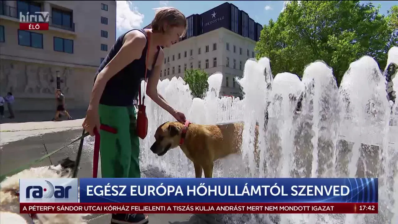 Radar – Egész Európa hőhullámtól szenved