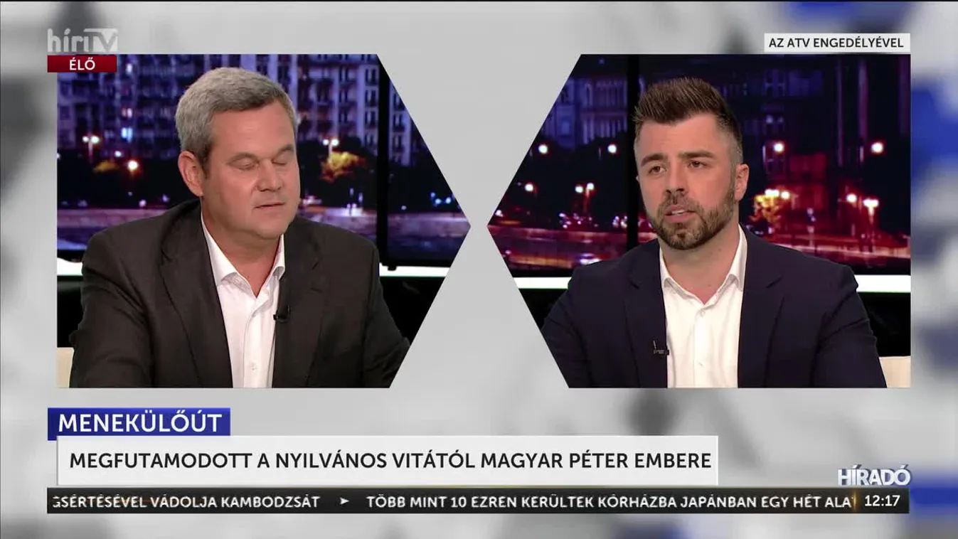 MEGFUTAMODOTT A NYILVÁNOS VITÁTÓL MAGYAR PÉTER EMBERE
