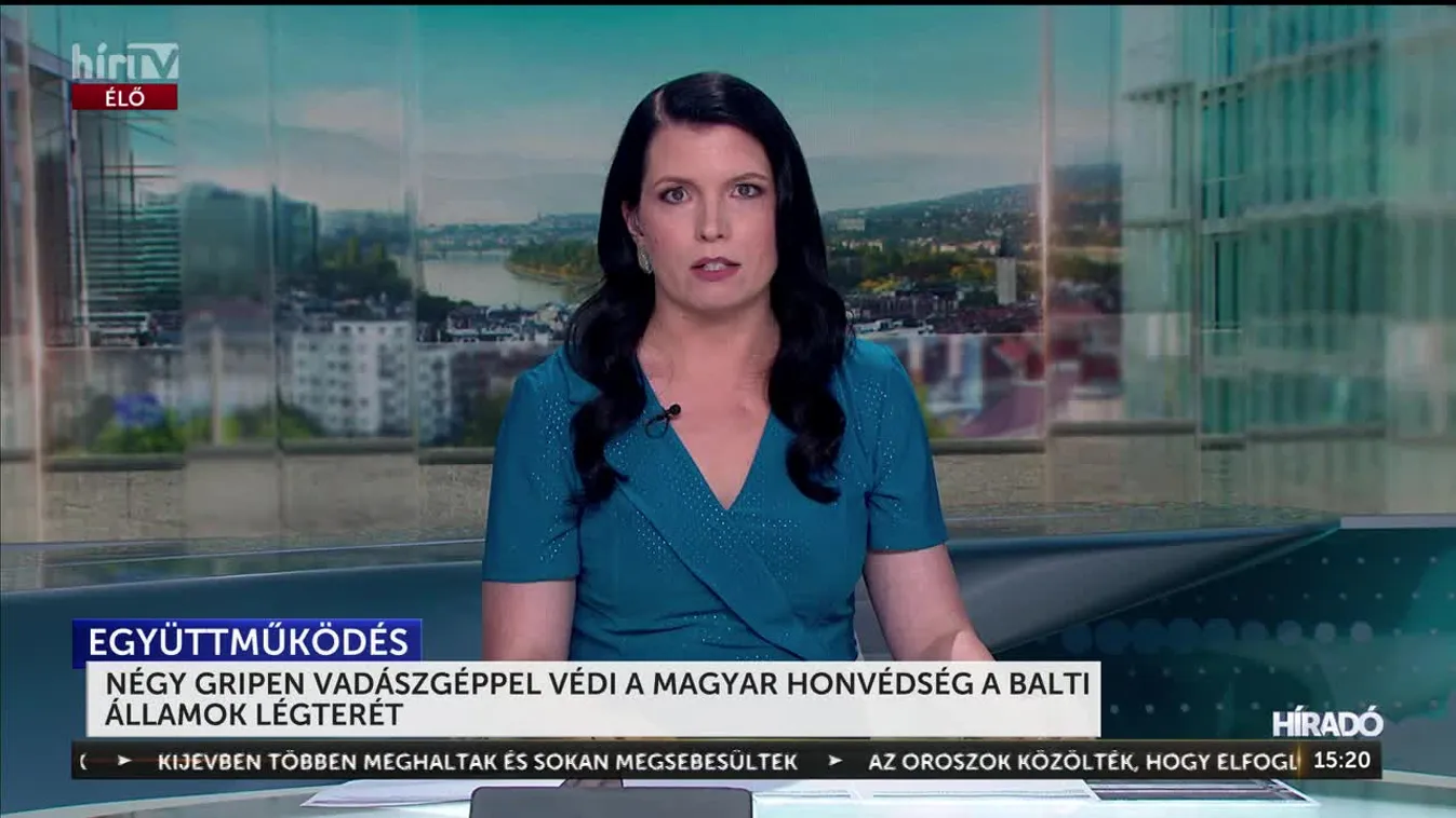 NÉGY GRIPEN VADÁSZGÉPPEL VÉDI A MAGYAR HONVÉDSÉG A BALTI ÁLLAMOK LÉGTERÉT